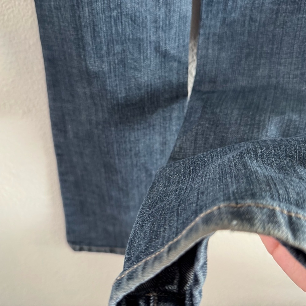 Nine West Y2K Jeans Denim Bootcut Medium Wash Mid Rise Zip Closure Size 6 / 27 - Picture 14 of 16